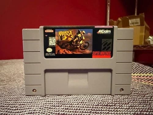 Dirt Trax FX Super Nintendo SNES - Tested and Working