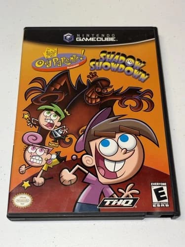 Fairly OddParents Shadow Showdown (Nintendo GameCube, 2004) Complete With Manual