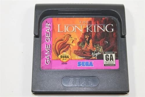 Lion King - Sega Game Gear Game