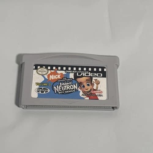 Game Boy Advance Video: The Adventures of Jimmy Neutron Boy Genius Vol1 GBA Game