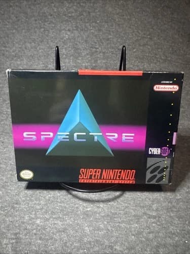 Spectre Super Nintendo Entertainment System SNES CIB 18