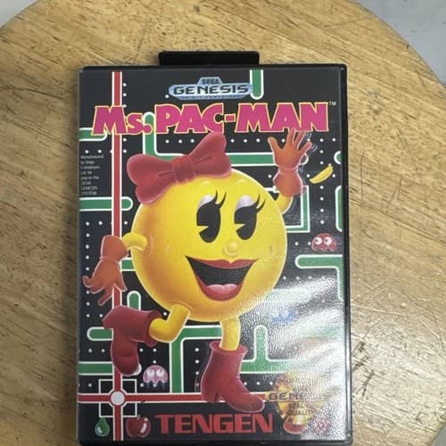 Ms. Pac-Man Sega Genesis Complete in Box