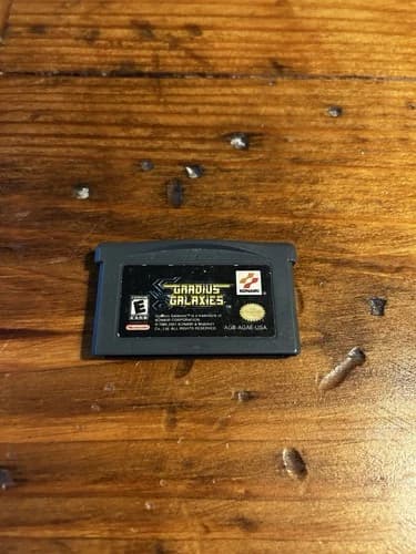 Gradius Galaxies Game Boy Advance Nintendo GBA