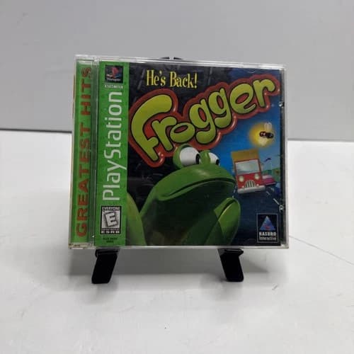 Frogger Greatest Hits PlayStation 1 PS1, 1997 - Complete with Manual CIB