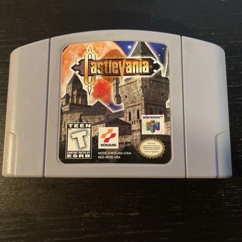 Castlevania Nintendo 64 N64 (1999) Authentic Tested Working Cartridge ONLY