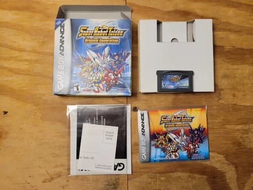 Super Robot Taisen Original Generation 2 (GBA) - Authentic - Complete CIB