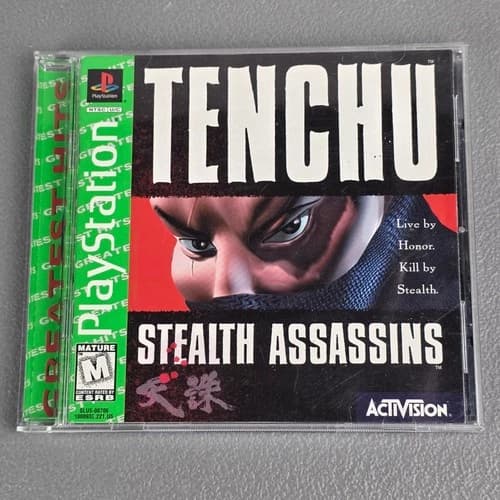 Tenchu: Stealth Assassins Greatest Hits PlayStation 1 PS1 Video Game Ninja