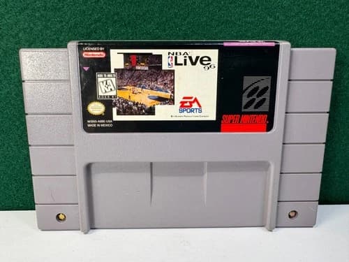 NBA LIve '96 (Super Nintendo SNES) Authentic. Working.