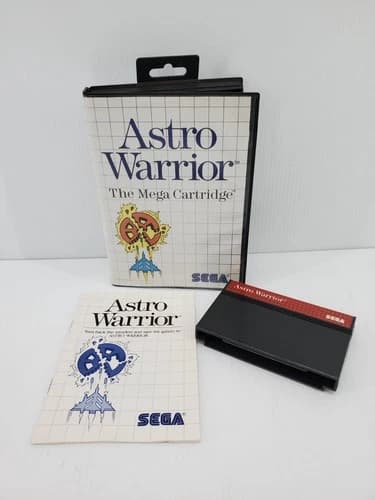 Astro Warrior (Sega Master System, 1986 ) | CIB