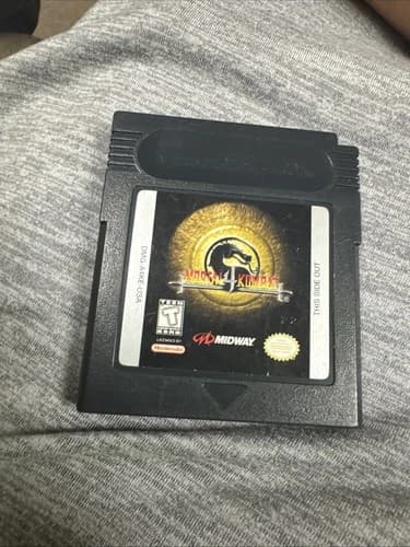 Mortal Kombat 4 - Nintendo Gameboy Color GBC Cartridge Only