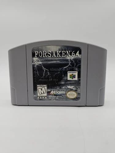 Forsaken 64 (Nintendo 64, 1998) N64 *CARTRIDGE ONLY*