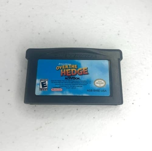 Over the Hedge Game Boy Advance Nintendo DreamWorks TESTED and WORKS