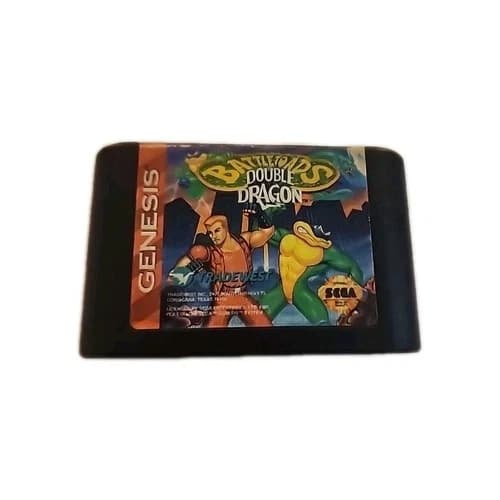 Battletoads Double Dragon The Ultimate Team Sega Genesis 1993 Cart Only