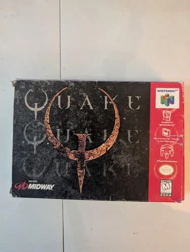 Quake 1 (Nintendo 64 N64) Complete in Box CIB