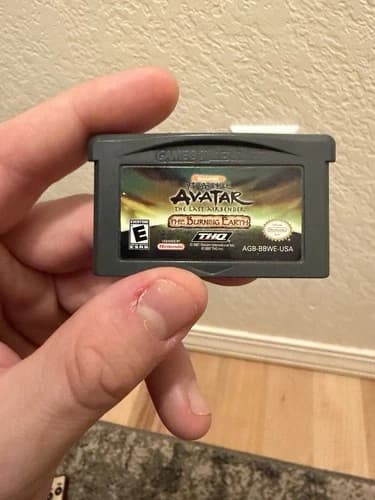 Avatar: The Last Airbender The Burning Earth (Nintendo Game Boy Advance) GBA