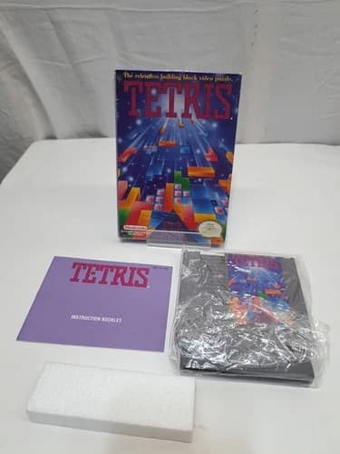 Tetris Nintendo NES CIB Tested Authentic Great Condition