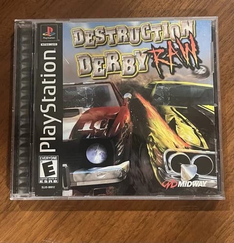 Destruction Derby Raw (Sony PlayStation 1, 2000) PSX PS1
