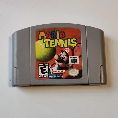 Nintendo Mario Tennis Nintendo 64 N64 Game Cartridge NTSC-U/C E Sports Tennis