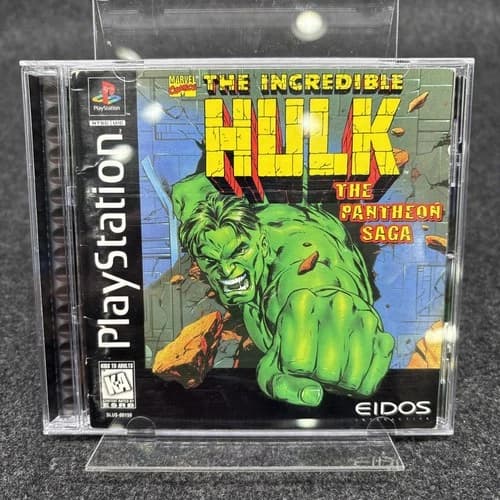Incredible Hulk: The Pantheon Saga (PS1) - CIB Authentic Great Condition