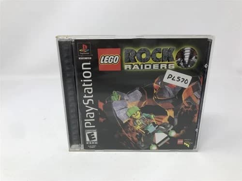 LEGO Rock Raiders - Sony Playstation 1 PS1 - Complete In Box CIB