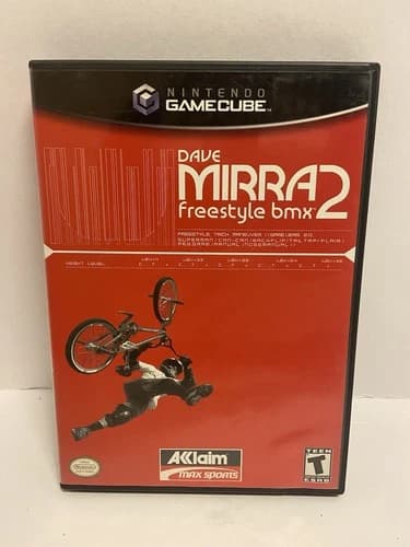 Dave Mirra Freestyle BMX 2 Nintendo GameCube Game Player's Choice Complete