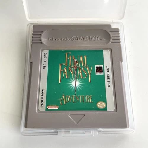 Final Fantasy Adventure Nintendo Game Boy Cartridge Tested – Authentic