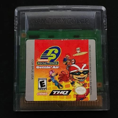 Rocket Power Gettin Air Nickelodeon GameBoy Color Nintendo GBC