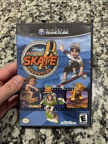 Disney's Extreme Skate Adventure Nintendo GameCube Complete CIB - Tested