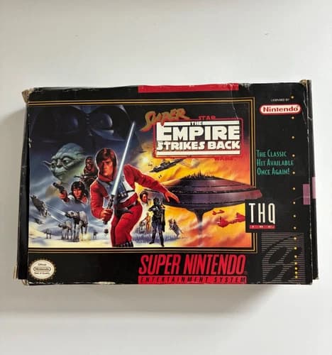 Super Star Wars: The Empire Strikes Back SNES - CIB