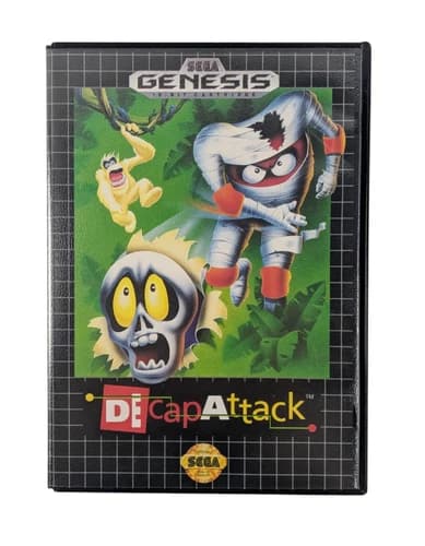 Sega Genesis Decap Attack CIB