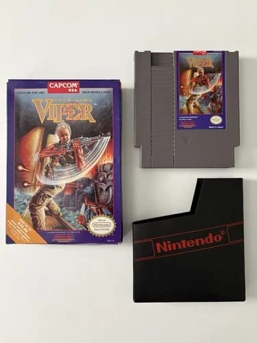 Code Name: Viper Nintendo 1990 NES Tested & Works! Excellent Condition