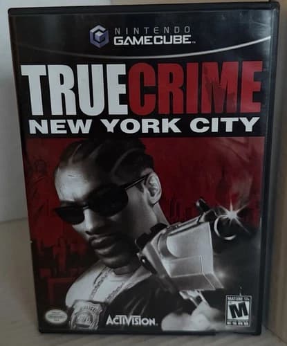 True Crime: New York City (Nintendo GameCube, 2005) Complete, CIB - Tested