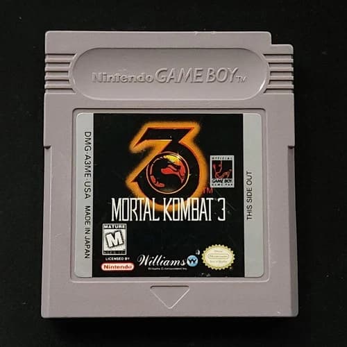 Mortal Kombat 3 Game Boy Game Only NTSC-U/C Tested