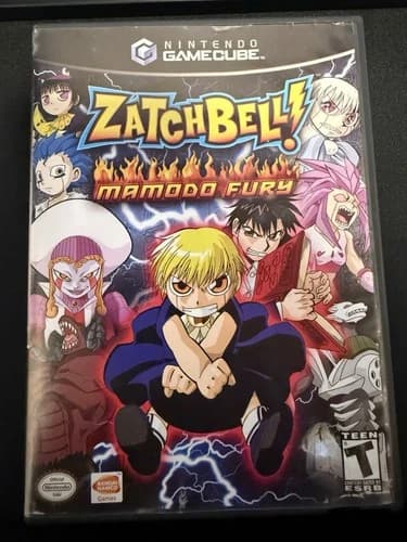 Zatch Bell Mamodo Fury Nintendo GameCube Disc, Tested Working