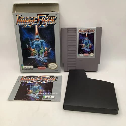 Image Fight NES CIB.