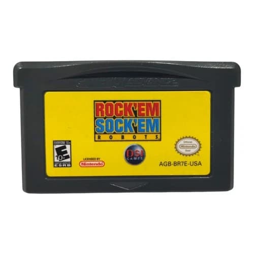 Rock 'Em Sock 'Em Robots (Nintendo Game Boy Advance 2006) GBA Authentic