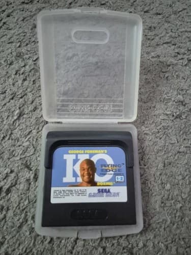 GEORGE FOREMAN'S KO BOXING SEGA GAME GEAR GAME Cart only