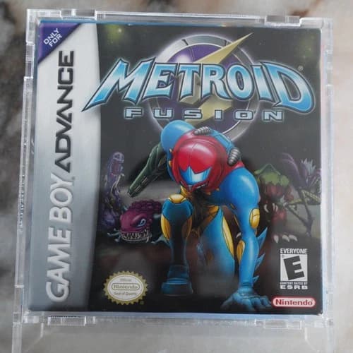 Game Boy Advance GBA Metroid Fusion CIB COMPLETE VERY GOOD