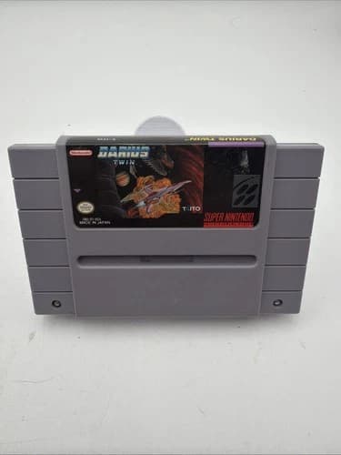 Darius Twin (Super Nintendo SNES, 1991) *Cartridge Only* TESTED