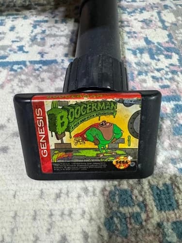 Boogerman: A Pick and Flick Adventure (Sega Genesis, 1994) - Cart Only