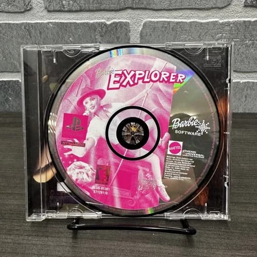 Barbie Explorer (Sony PlayStation 1, 2001) - Disc Only - Ships Fast!