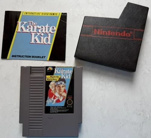 The Karate Kid (Nintendo NES, 1985) with Authentic Tested
