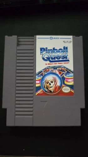 Pinball Quest Nintendo NES 1990 Cartridge Only Tested and Working