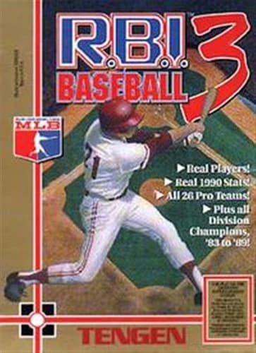R.B.I. Baseball 3 - Rbi Tengen NES Nintendo Game