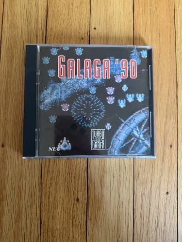 Galaga 90 Turbo Grafx 16 TG16 Video Game