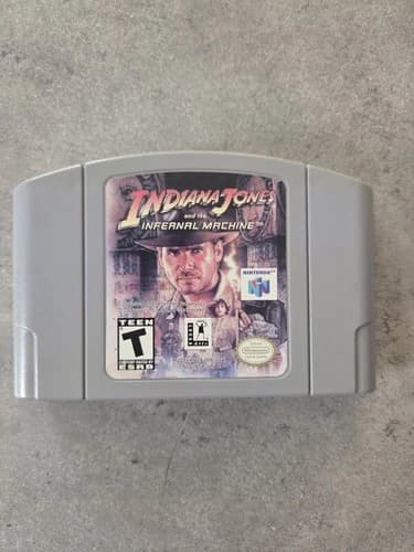 Indiana Jones and the Infernal Machine Nintendo 64 N64