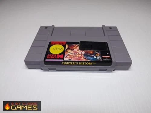 Fighter's History - GAME ONLY - SUPER NINTENDO SNES - 66a