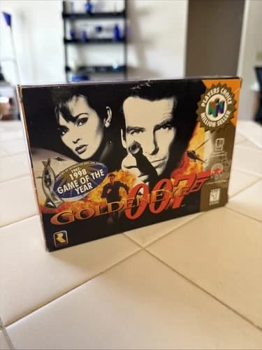 GoldenEye 007 - Nintendo 64 (N64) - Player's Choice - Complete In Box - Tested