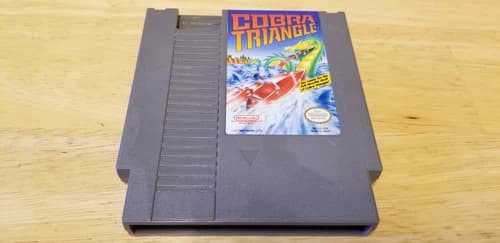 Cobra Triangle (NES, 1989) Tested - Cart Only - Authentic