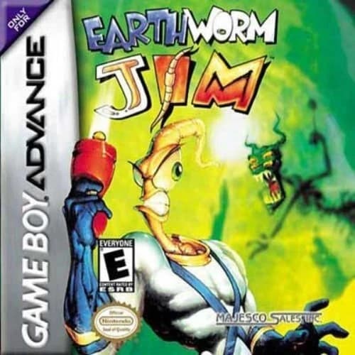 Earthworm Jim - Game Boy Advance GBA Game